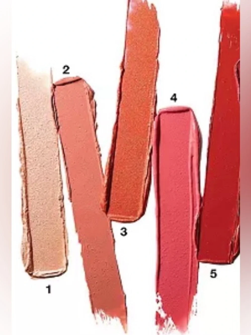 Brand new! MAC Cosmetics Lipstick Set 6 mini lipsticks in pinks, nudes, red.
